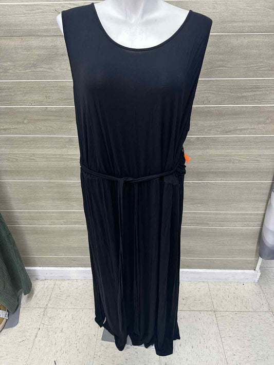 Ava & Viv Size 4X Black Plus Dress