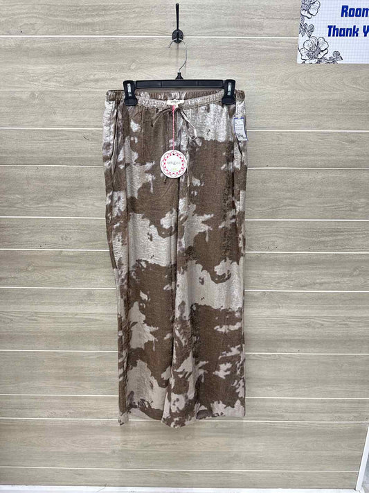 Umgee Size 10 Taupe Womens Pants