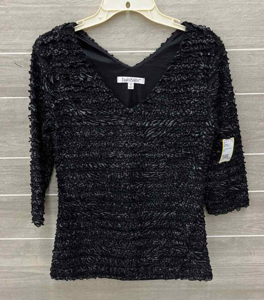 TravelSmith Black Womens Size Small Shirt