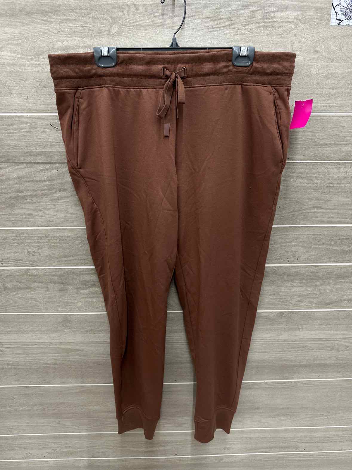 Athletic Works Size L Brown Womens Pants