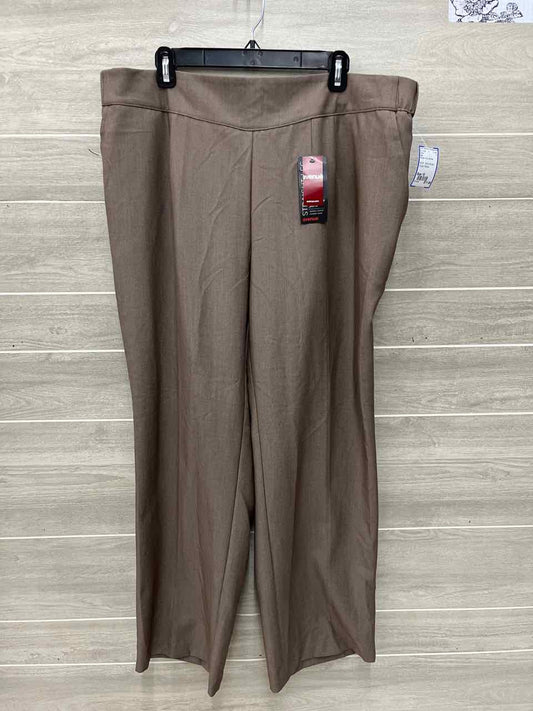 Ave Size 18 Brown Plus Pants