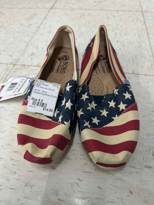 Bobs US Shoe Size 8.5 Red Womens Shoes/Footwear