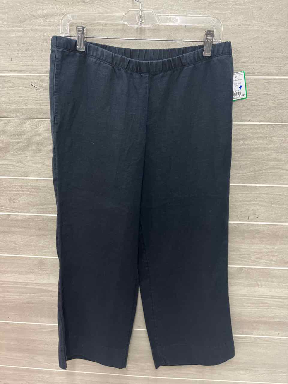 J Jill Size 8/10 Black Womens Pants