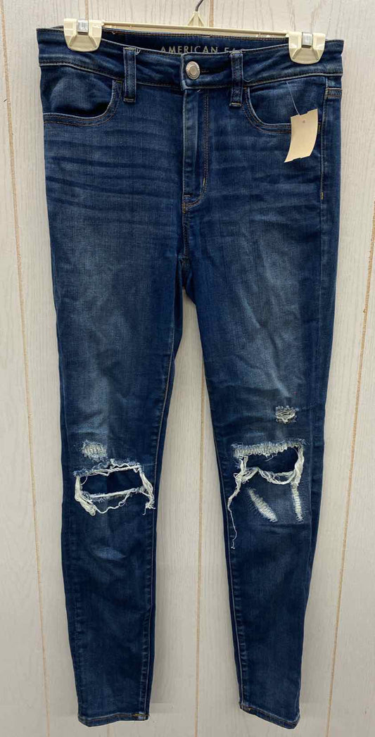 American Eagle Blue Womens Size 6 Long Jeans