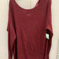 Maurices Burgundy Womens Size XXL Sweater