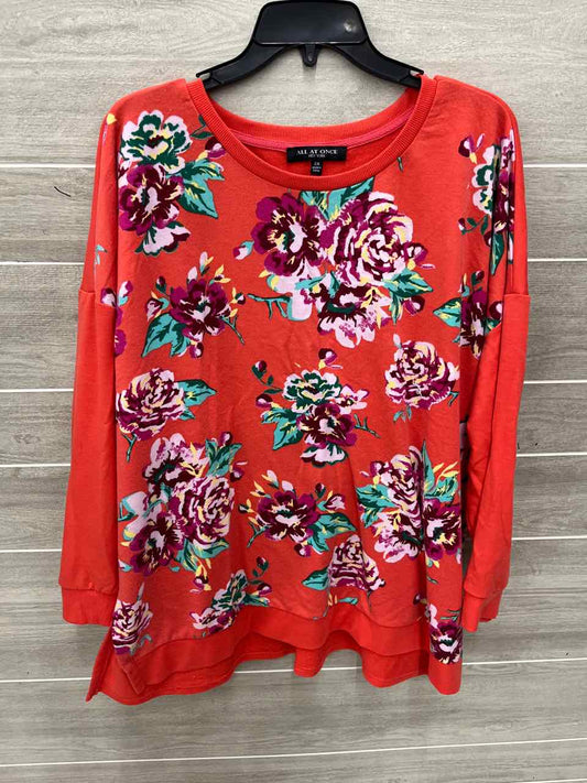 Coral Womens Women Size 2X Shirt