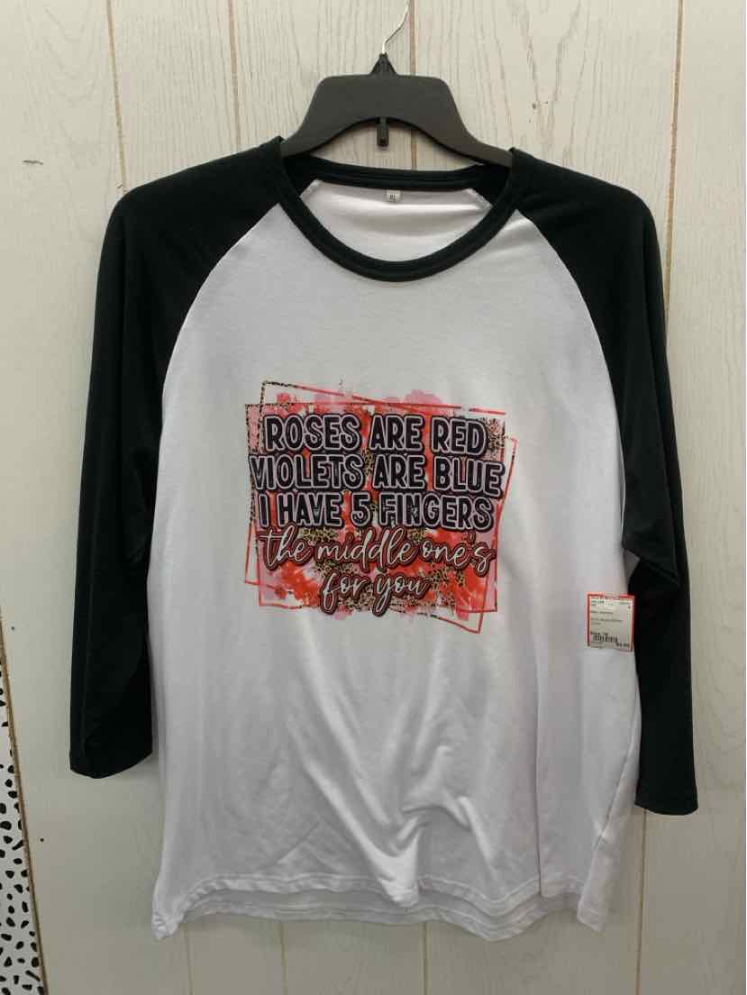 Black Womens Size 16 Shirt