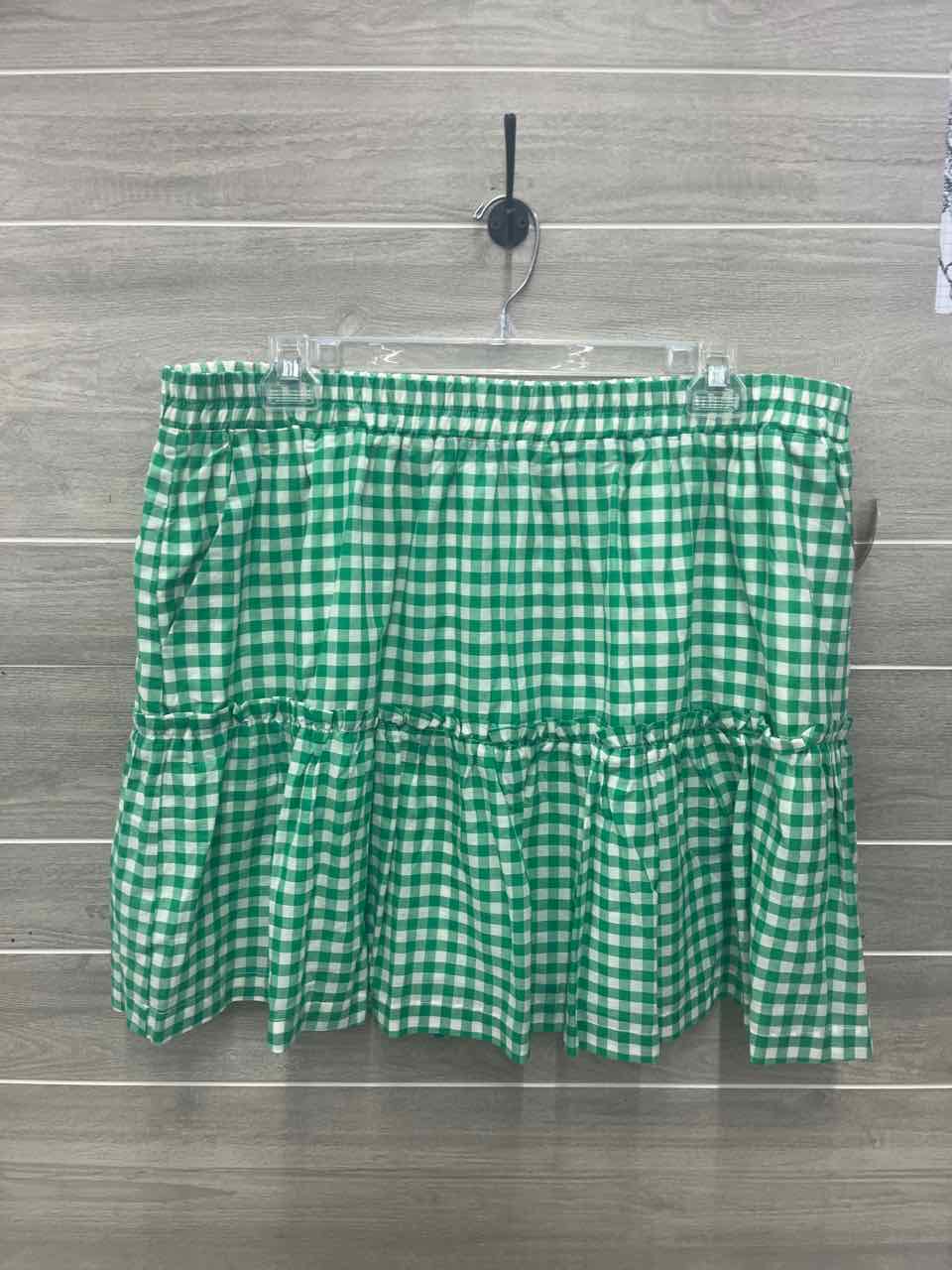 Draper James Size 18/20 Green Plus Skirt