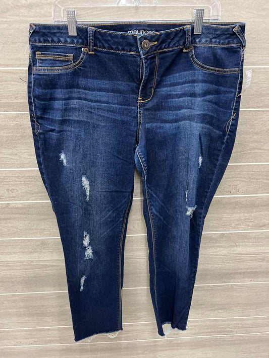 Maurices Blue Womens Women Size 16/18 Jeans