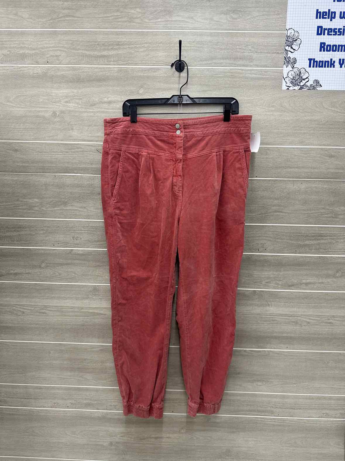 Anthropologie Size L Pink Womens Pants