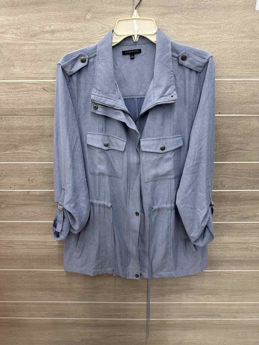 Staccato Size 12 Blue Womens Blazer