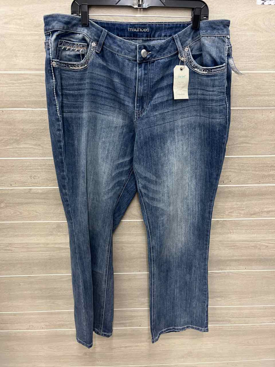 Maurices Size 22W Blue Plus Jeans