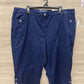 Karen Scott Size 20W Blue Plus Pants