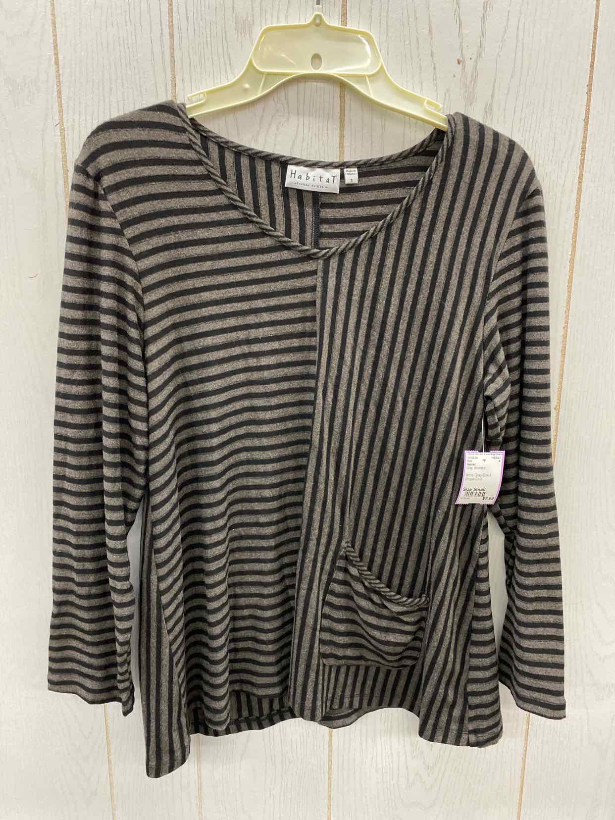 Habitat Gray Womens Size Small Shirt