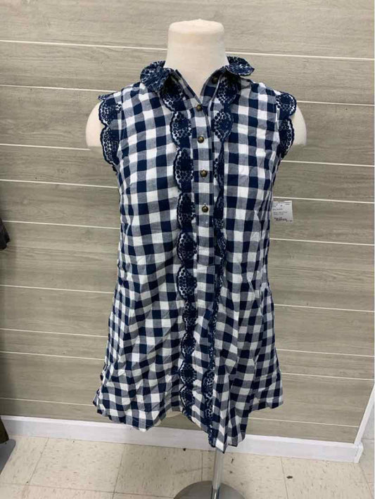 Blue Womens Size 4P Dress