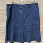 LL Bean Blue Womens Size 14 Skirt