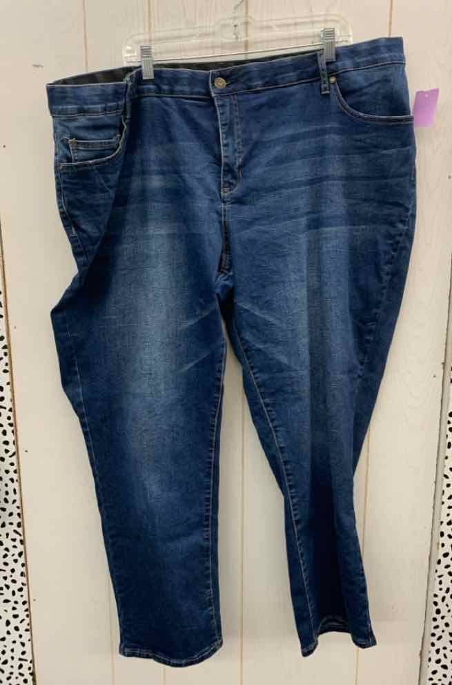 Woman Within Blue Womens Size 26W Jeans