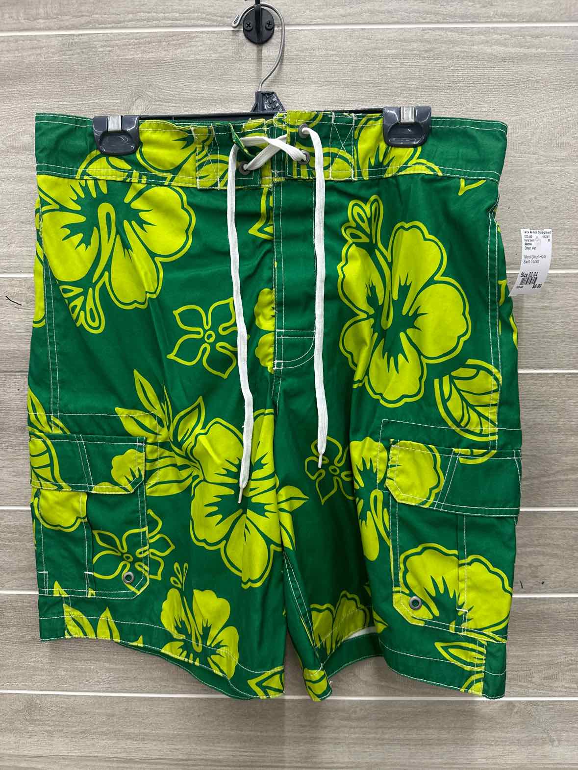 Merona Size 32-34 Men Mens Swim Trunks