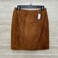 CHIA Size 10 Brown Womens Skirt