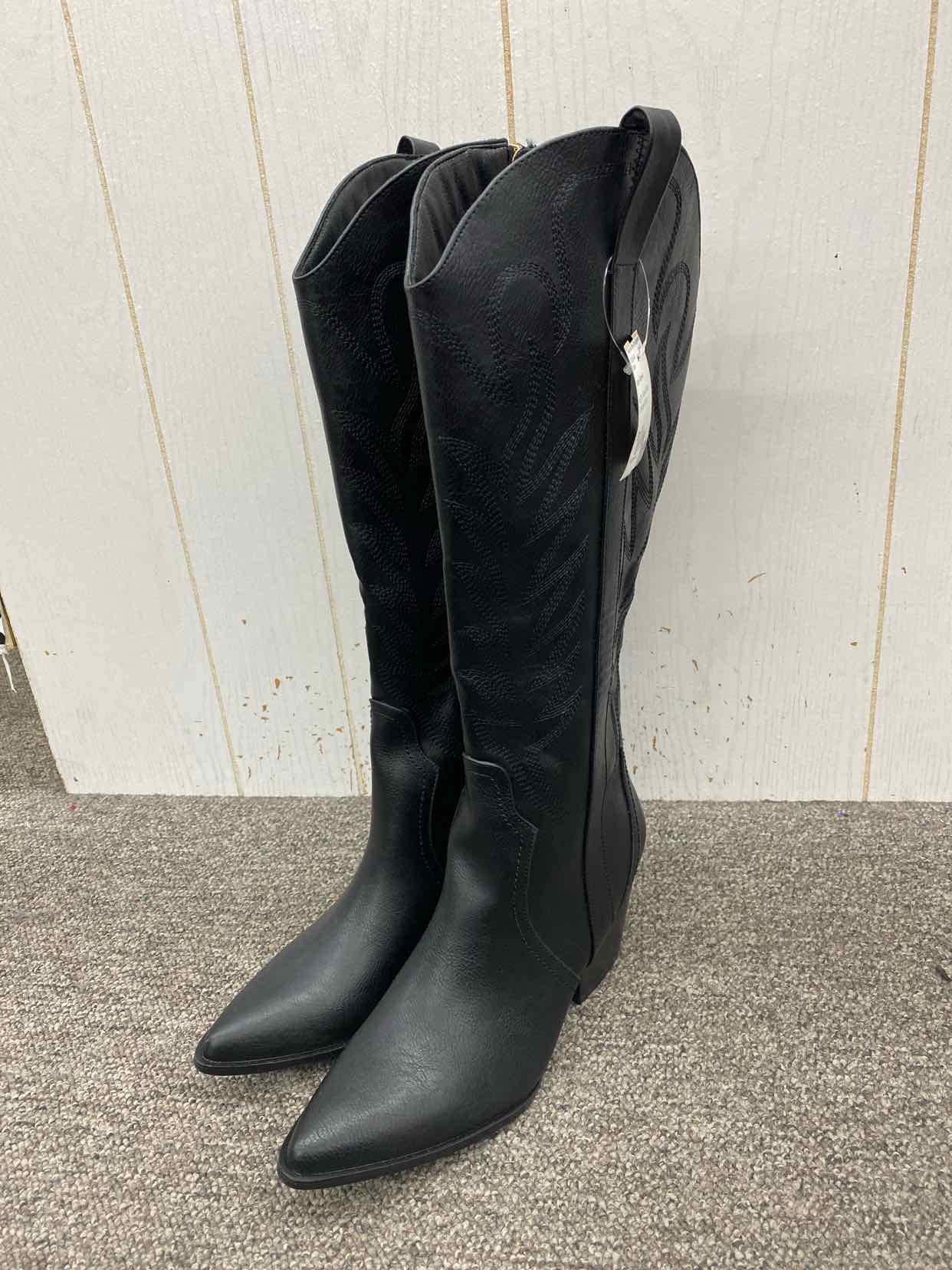 Black Womens Size 8.5 Boots