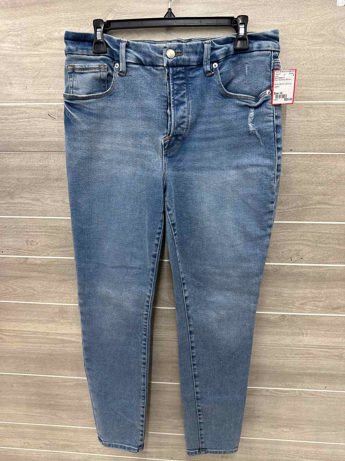 Good American Size 14 Blue Womens Jeans