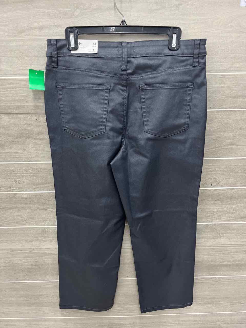 Edgely Size 14 Short Gray Petite Pants