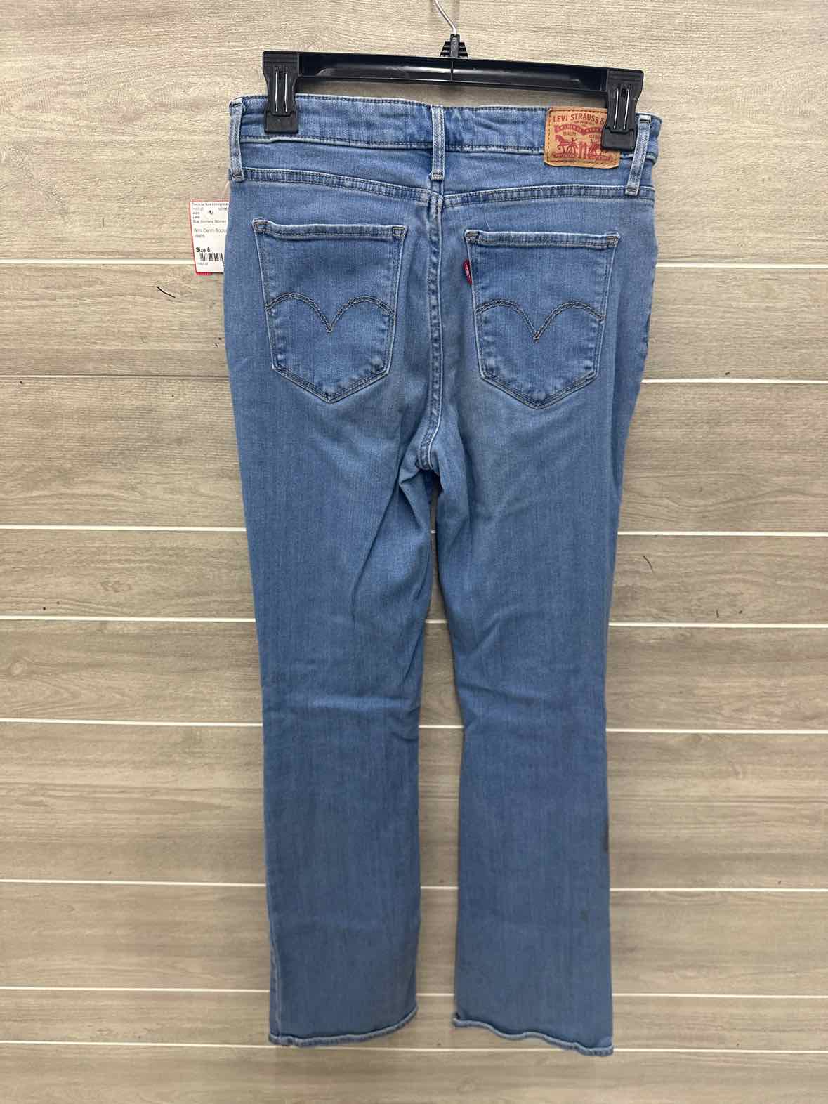 Levis Size 6 Blue Womens Jeans