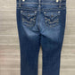 Vintage America Size 14P Blue Petite Jeans
