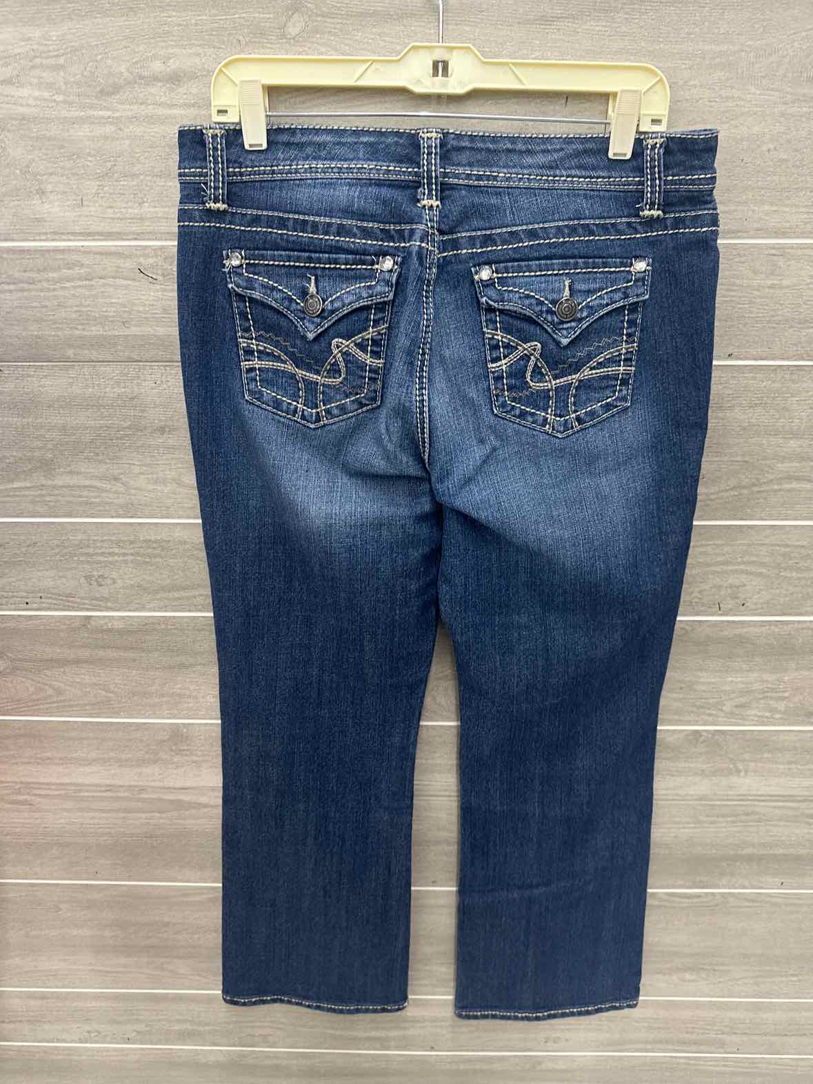 Vintage America Size 14P Blue Petite Jeans