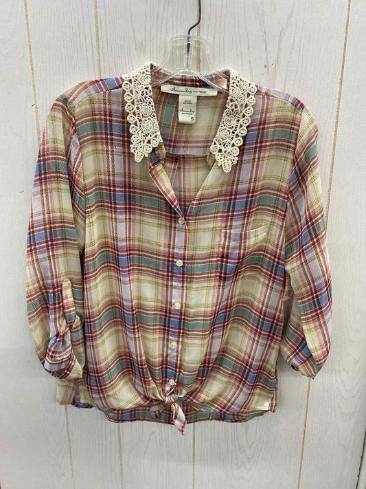 American Rag Multi-Color Junior Size Small Shirt