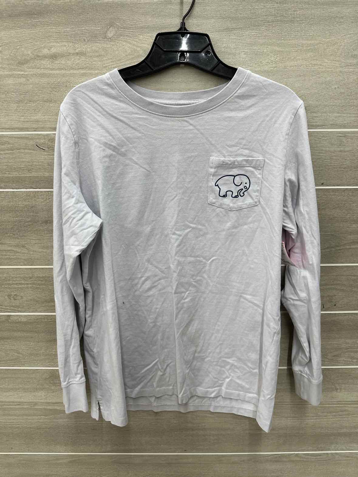 Ivory Ella Size M Gray Junior Shirt
