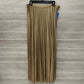 INC Size 10/12 Gold Womens Skirt