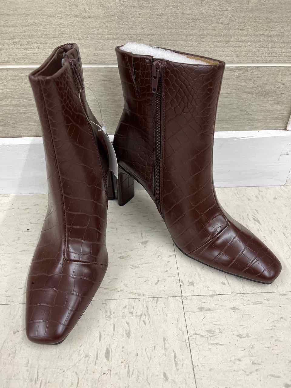 Alfani US Shoe Size 6.5 Brown Womens Boots