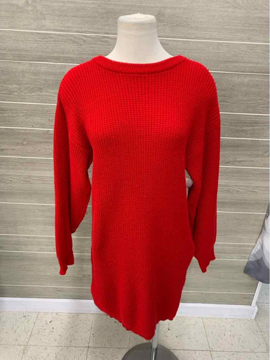 Red Womens Size S/M Dress