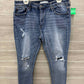KanCan Size 12/14 Blue Womens Jeans