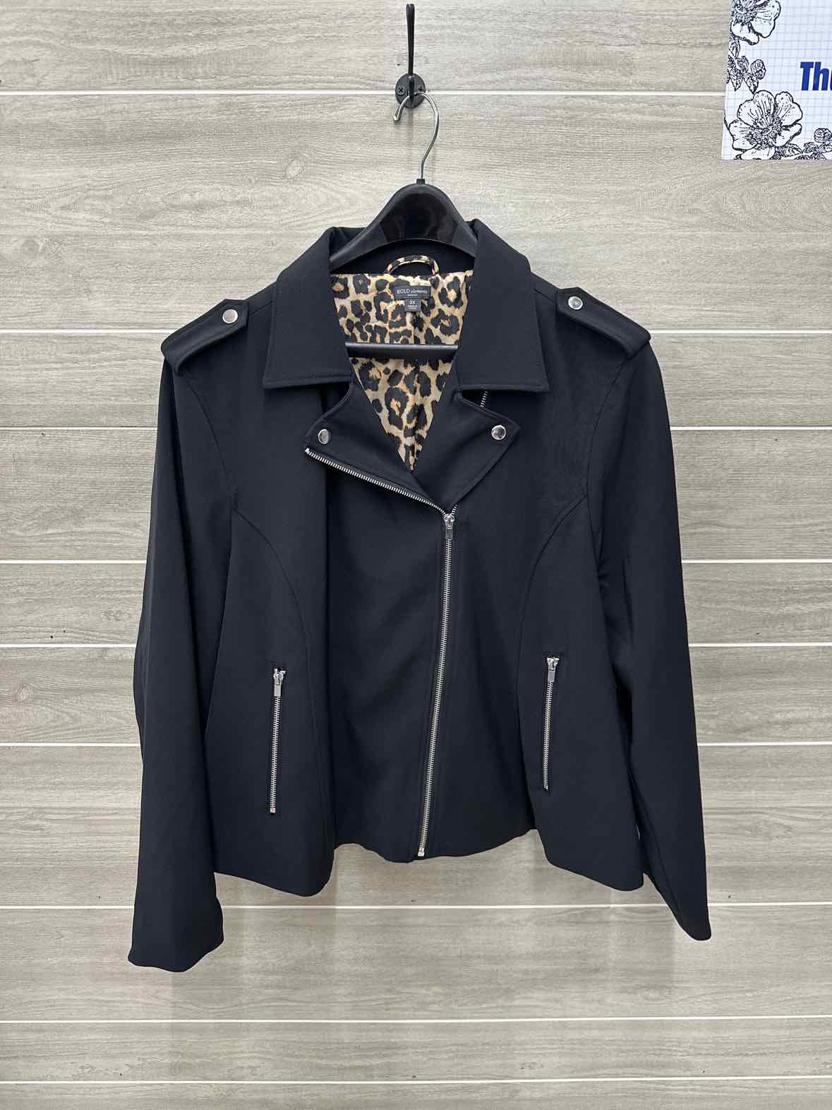 Bold Elements Size 2X Black Plus Jacket (Outdoor)