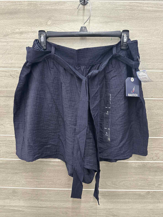 Nautica Size XL Navy Womens Shorts
