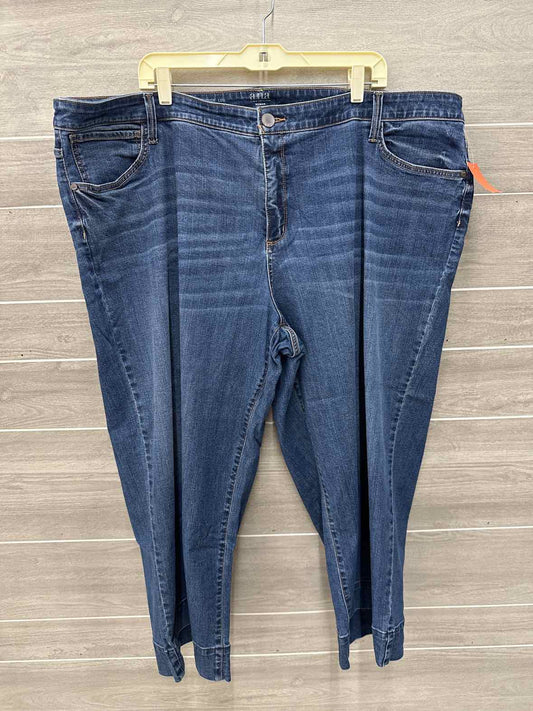 ANA Blue Womens Women Size 26W Jeans