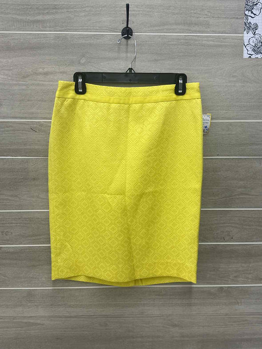 The Limited Yellow Womens Women Size 4 Skirt