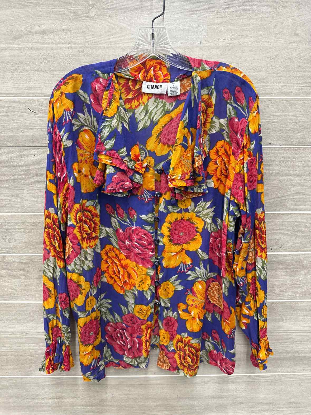Gitano Size M Purple Womens Shirt