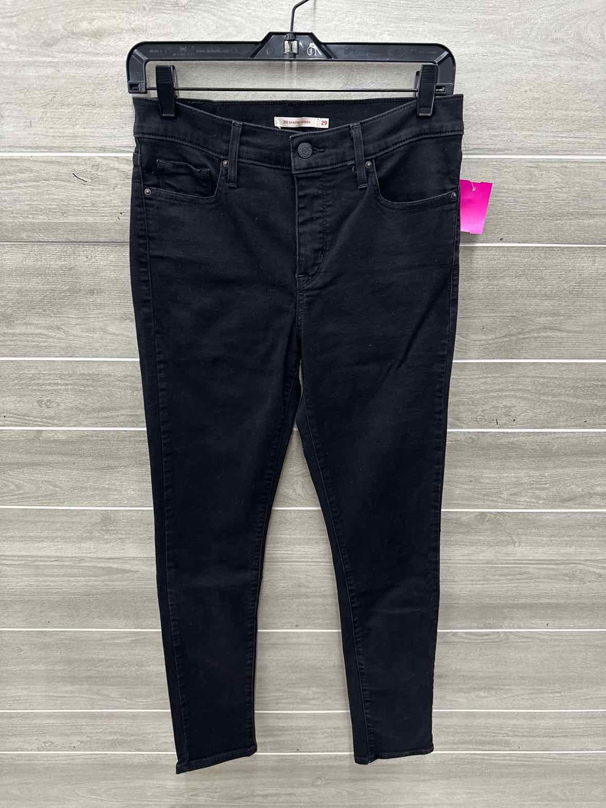 Levis Size 8 Black Womens Jeans