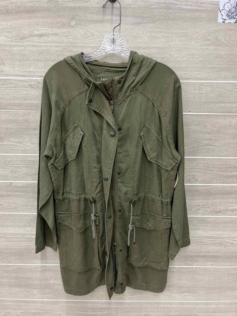 American Eagle Size S Olive Womens Jacket (Outdoor)