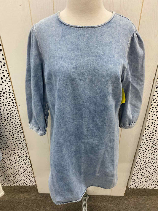 H&M Blue Womens Size 8/10 Dress