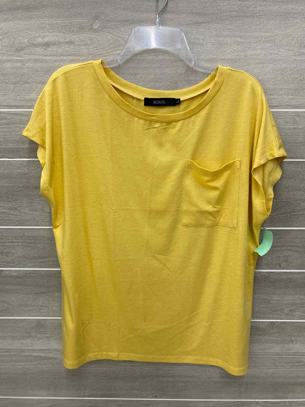 Yellow Womens Size L Shirt