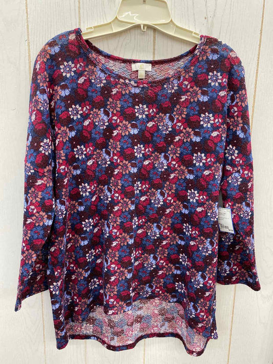 Charming Charlie Blue Womens Size L Shirt