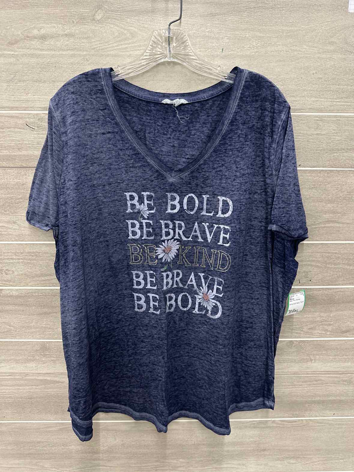 Maurices Size 2X Navy Plus Shirt