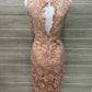 BLVD Size 6 Pink Womens Dress