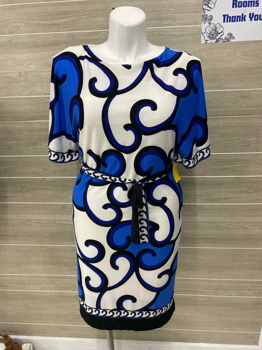Dressbarn Blue Womens Size 12 Dress