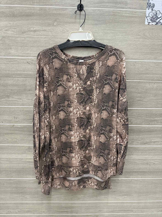 CY Size L Tan Womens Shirt