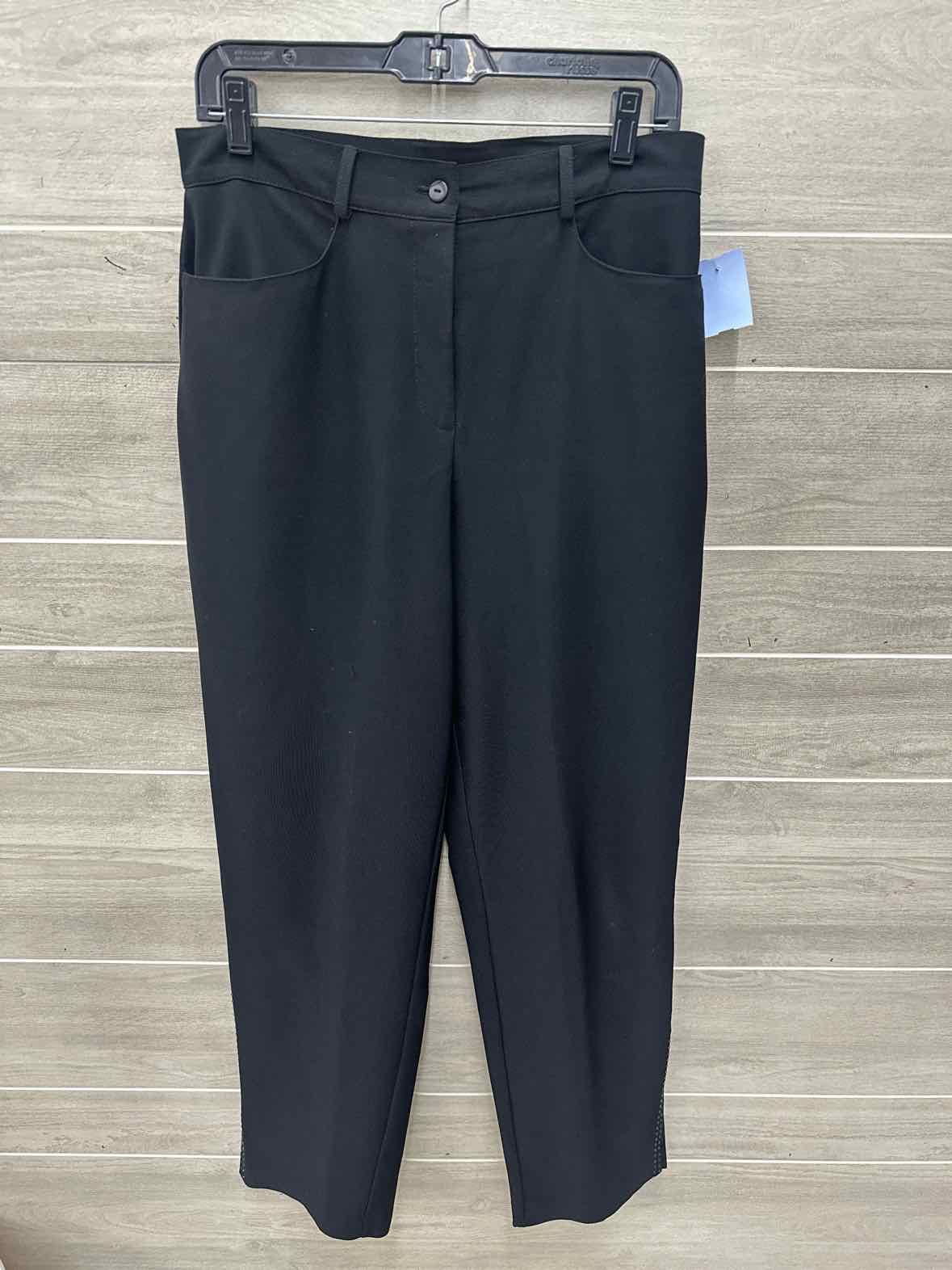 Joseph Ribkoff Size 10/12 Black Womens Pants